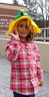 Students in Halloween Parade