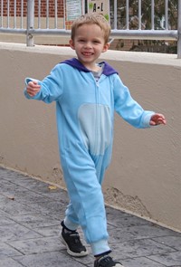 Students in Halloween Parade