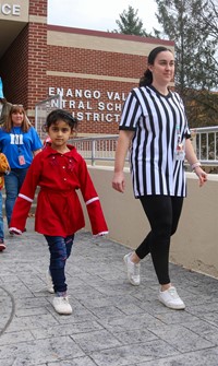 Students in Halloween Parade