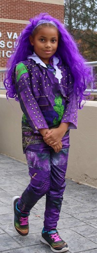 Students in Halloween Parade