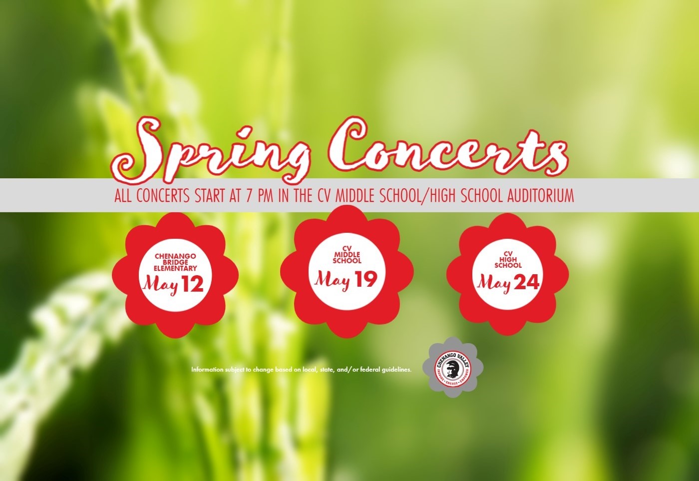 spring concerts 2022