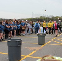 clay throwing activity