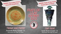 feats of clay art exhibit winners