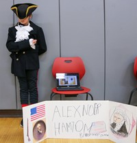 fourth grade wax museum