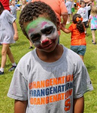 people at port dickinson elementary field days