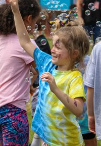 people at port dickinson elementary field days