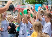 people at port dickinson elementary field days