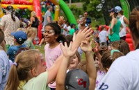 people at port dickinson elementary field days