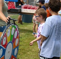 people at port dickinson elementary field days