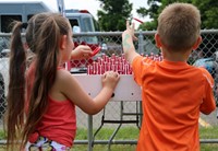 people at port dickinson elementary field days