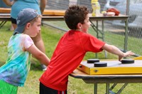 people at port dickinson elementary field days