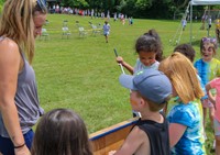 people at port dickinson elementary field days