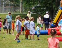 people at port dickinson elementary field days