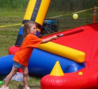 people at port dickinson elementary field days