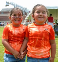 people at port dickinson elementary field days