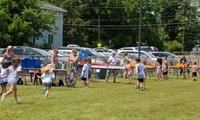 people at port dickinson elementary field days