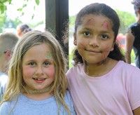 people at port dickinson elementary field days