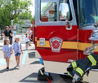 people at port dickinson elementary field days