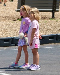 people at port dickinson elementary field days