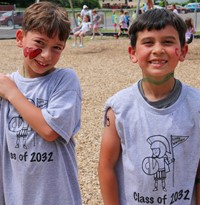 people at port dickinson elementary field days