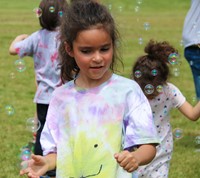 people at port dickinson elementary field days