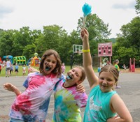 students at carnival event