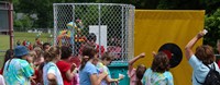 dunk tank at carnival event