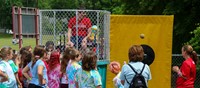 dunk tank at carnival event