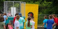 dunk tank at carnival event