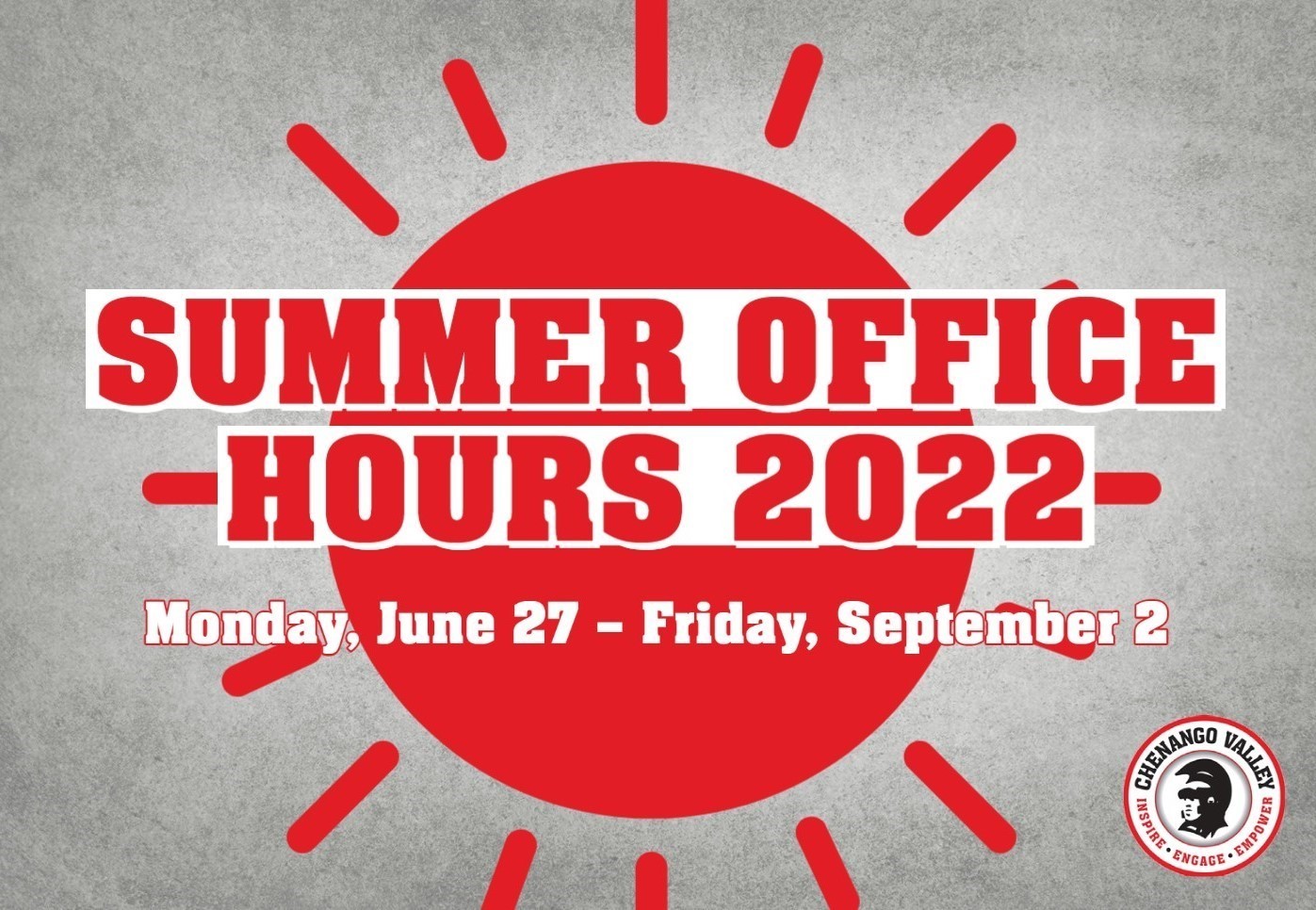 summer office hours 2022