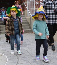 afternoon Halloween Parade at Port Dickinson Elementary