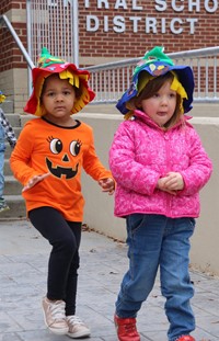 afternoon Halloween Parade at Port Dickinson Elementary