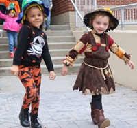 afternoon Halloween Parade at Port Dickinson Elementary