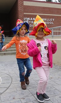 afternoon Halloween Parade at Port Dickinson Elementary