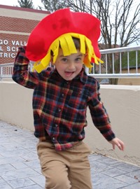 afternoon Halloween Parade at Port Dickinson Elementary