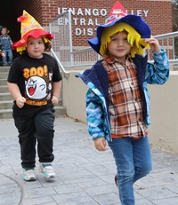 afternoon Halloween Parade at Port Dickinson Elementary