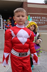 afternoon Halloween Parade at Port Dickinson Elementary