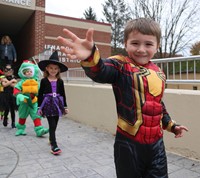 afternoon Halloween Parade at Port Dickinson Elementary