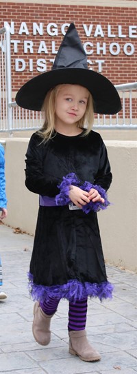 afternoon Halloween Parade at Port Dickinson Elementary