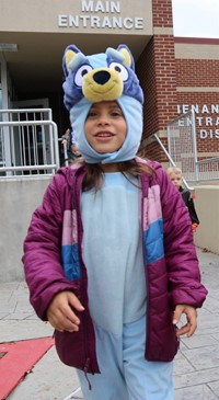 afternoon Halloween Parade at Port Dickinson Elementary