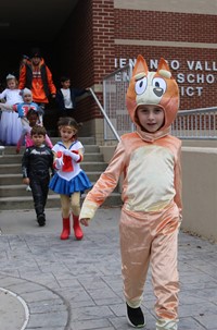 afternoon Halloween Parade at Port Dickinson Elementary