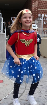 afternoon Halloween Parade at Port Dickinson Elementary