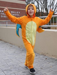 afternoon Halloween Parade at Port Dickinson Elementary