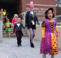 afternoon Halloween Parade at Port Dickinson Elementary