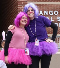 afternoon Halloween Parade at Port Dickinson Elementary