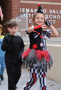 afternoon Halloween Parade at Port Dickinson Elementary