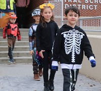 afternoon Halloween Parade at Port Dickinson Elementary