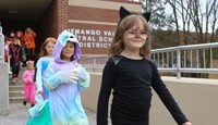 afternoon Halloween Parade at Port Dickinson Elementary