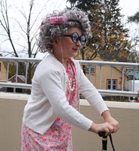 afternoon Halloween Parade at Port Dickinson Elementary