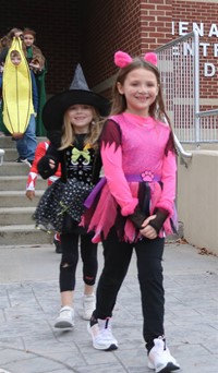 afternoon Halloween Parade at Port Dickinson Elementary